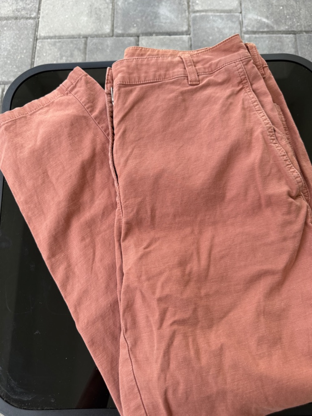 Eileen Fisher Brown Chinos crop